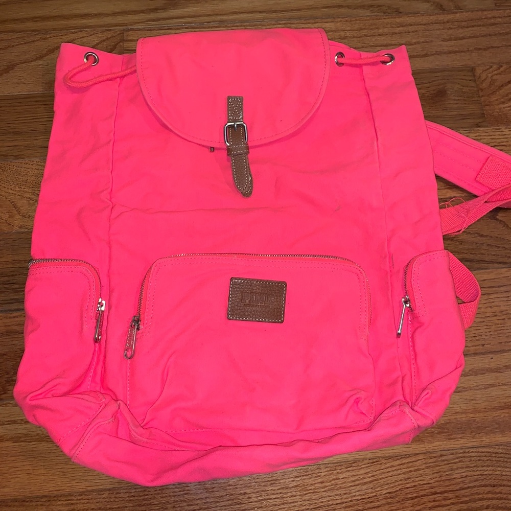 Pink Victoria Secret Backpack